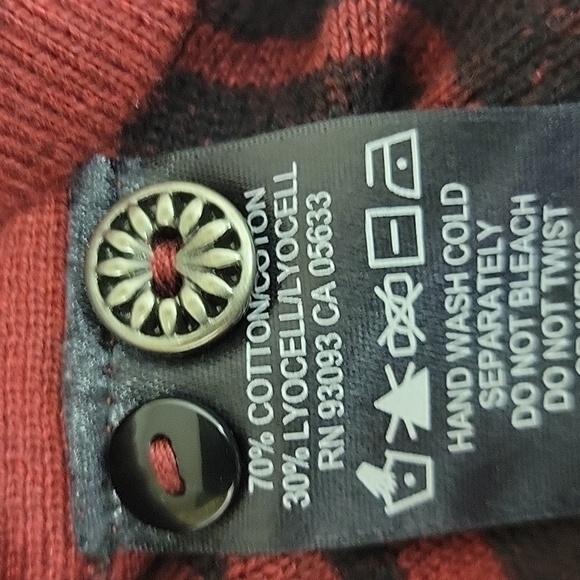 NIC+ZOE Spilled Cranberry Women's Cardigan Sz Small New With Tags - Picture 6 of 6